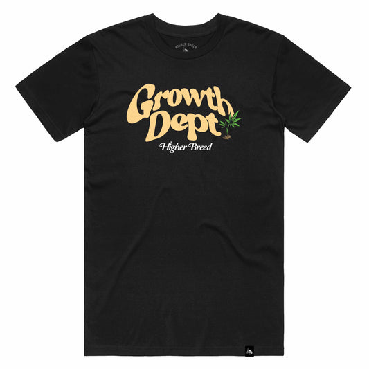 Higher Breed - Growth Dept - T-Shirt (Black)