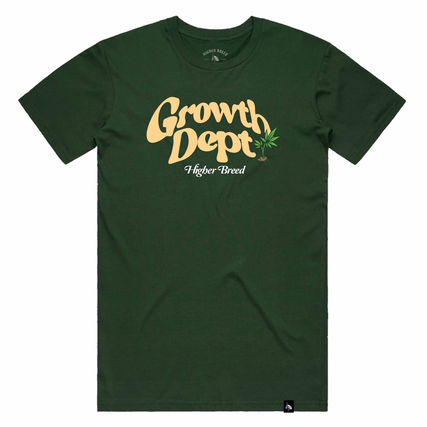 Higher Breed - Growth Dept - T-Shirt (Green)