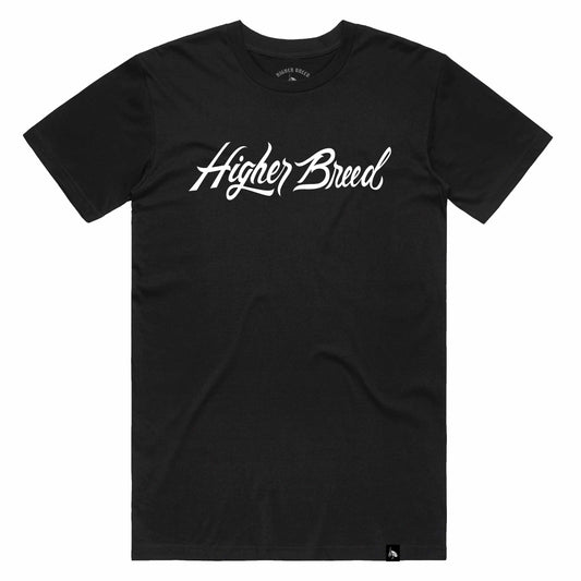 Higher Breed - Script - T-Shirt (Black)
