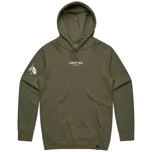 Low Key - Hoodie (Army Green)