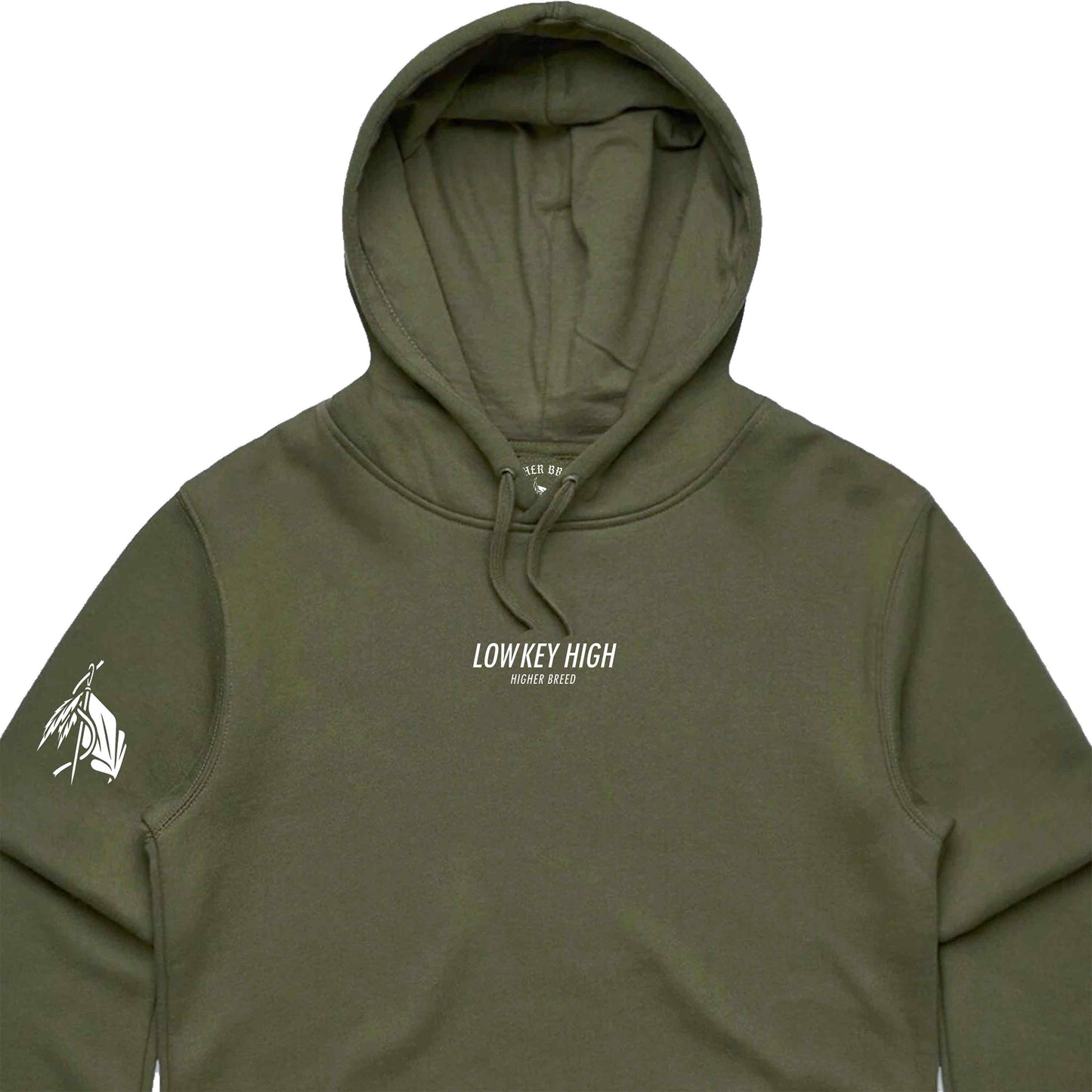 Low Key - Hoodie (Army Green)