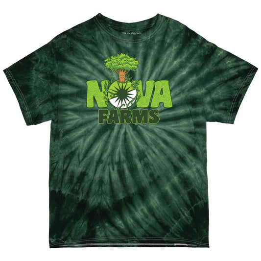 Nova Farms - Tree - T-Shirt - Tie Dye