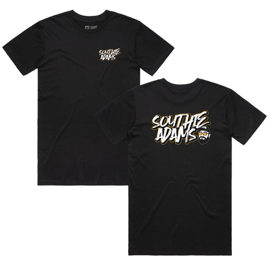 Southie Adams - Logo - T-Shirt (Black)