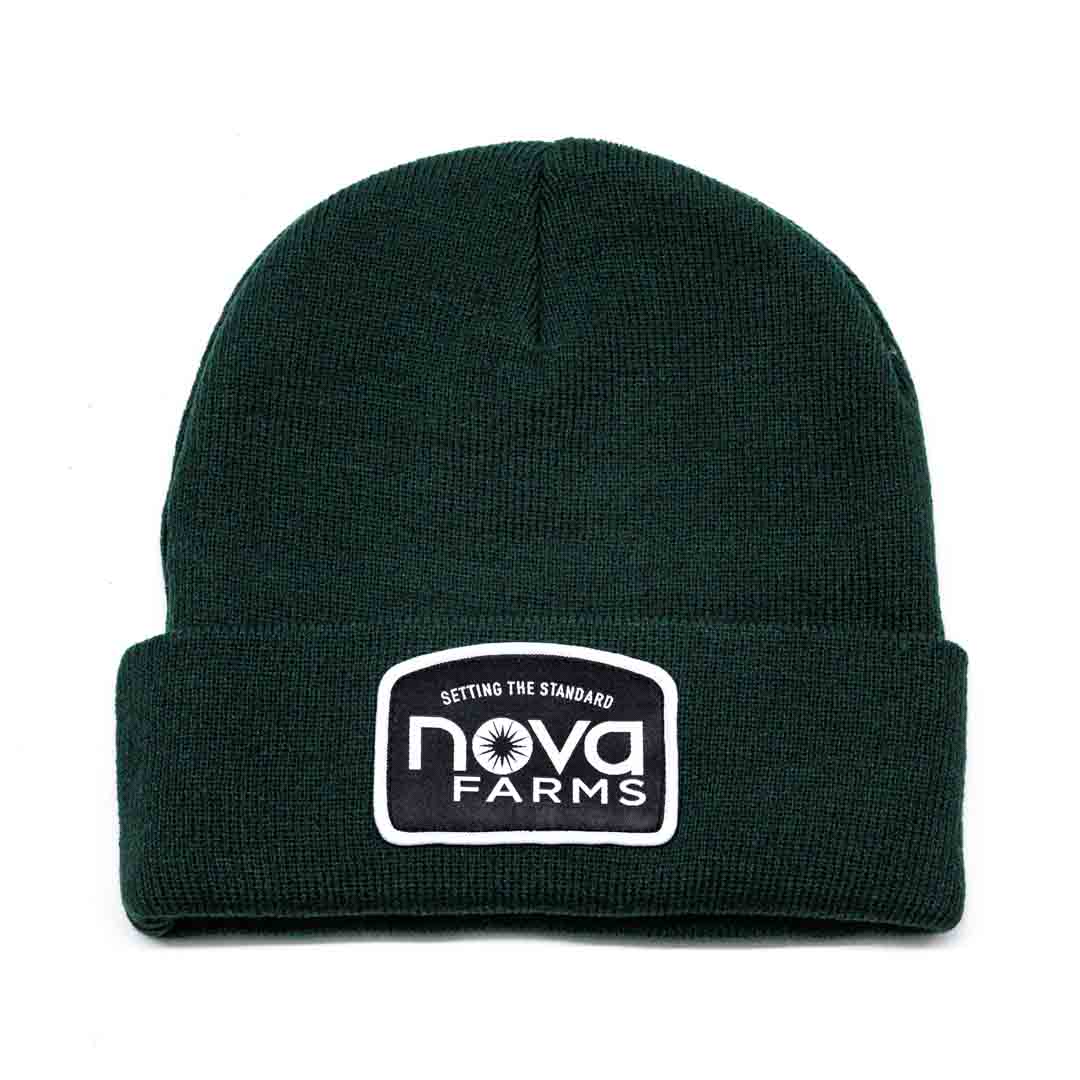 Nova Farms - Logo Beanie - Green