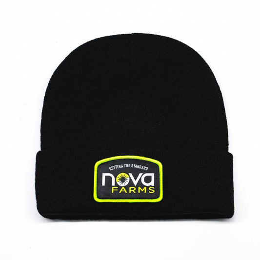 Nova Farms - Logo Beanie - Black