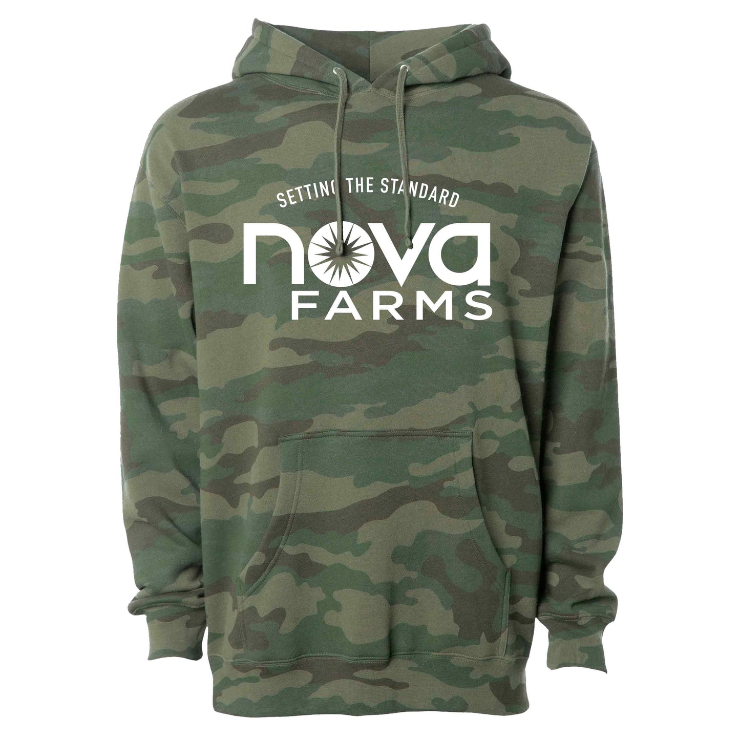 Nova Farms - Setting the Standard - Forest Camo Sweatshirt