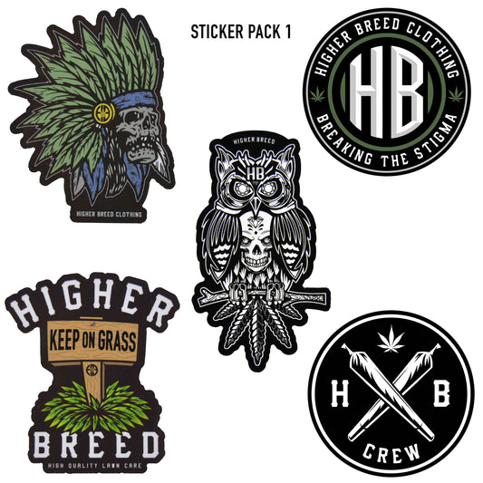 Higher Breed - Sticker Pack 1