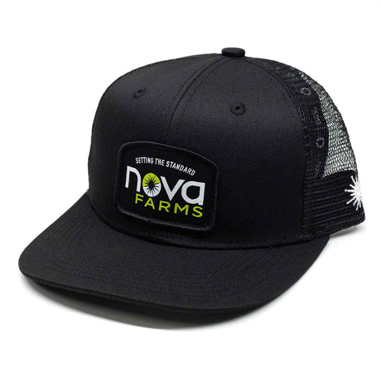 Nova Farms - Trucker Hat - Black